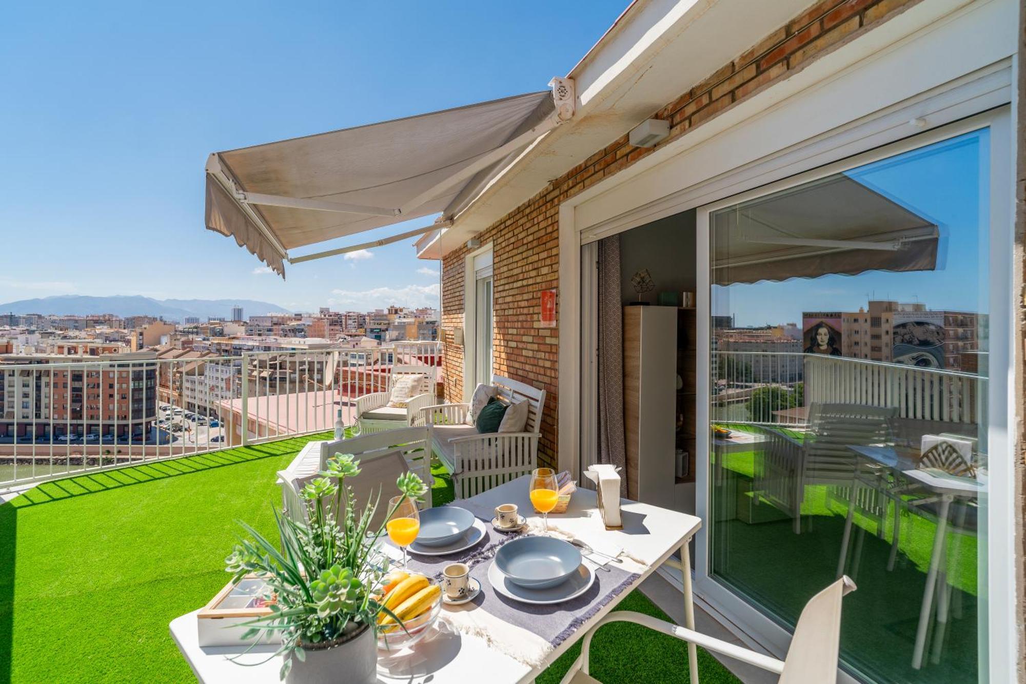 Sea Views Penthouse City Center Malaga Zewnętrze zdjęcie